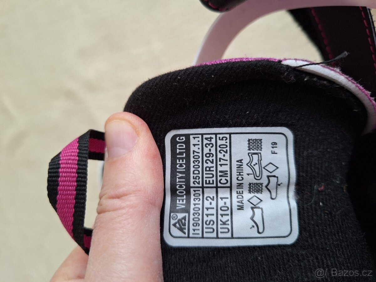 Dívčí lední brusle K2 (vel. 29 - 34) - 9