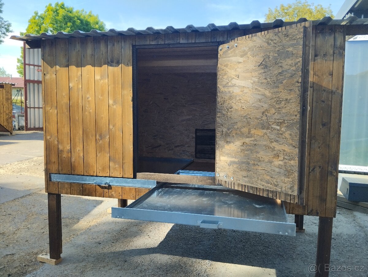 Zateplený kurník 20 až 30 slepic IHNED K ODBĚRU - 9