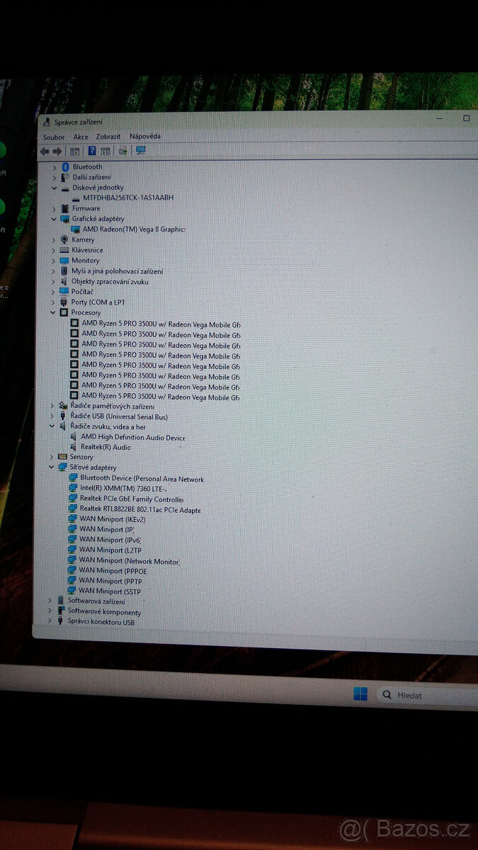 Prodám výkonný Hewlett-Packard Elitebook 735G6+dock+brašna - 9