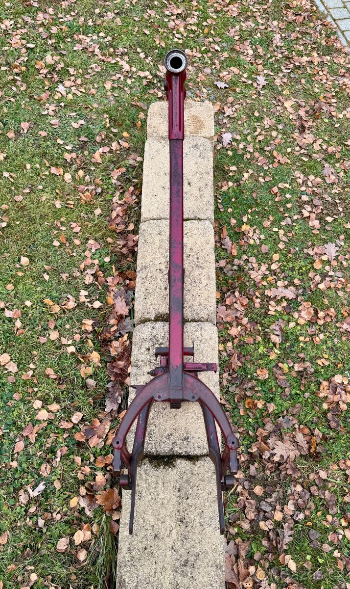 Jawa CZ 250 353 - rám s anglickým štítkem - 9