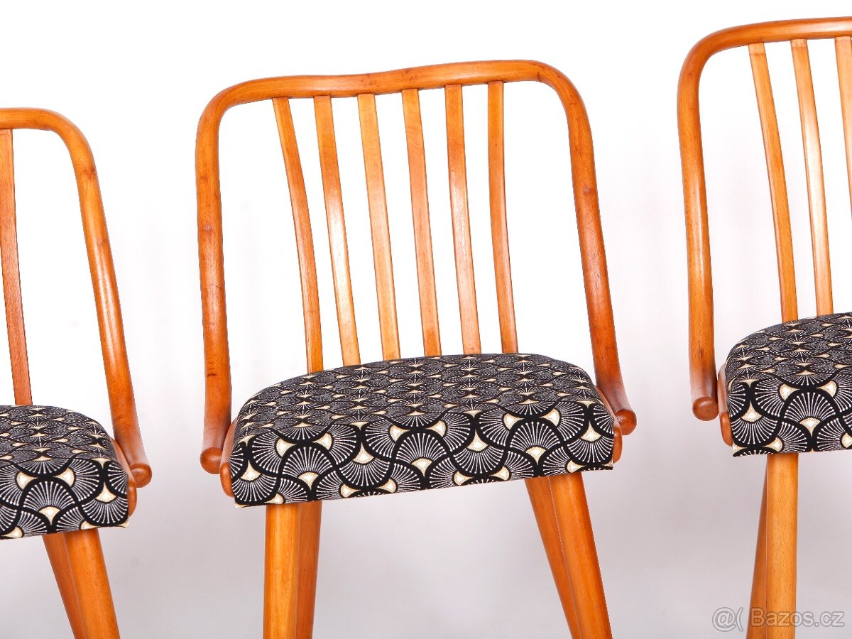 Židle TON, A. Šuman, RARITNÍ verze opěradel - 9