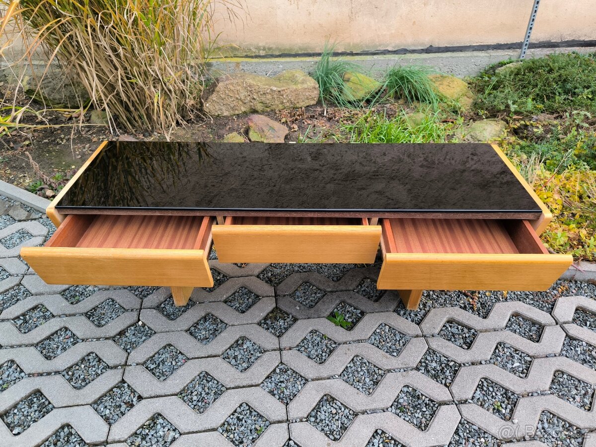 Retro toaletní stolek s opaxitem - Brusel 60. léta - 9