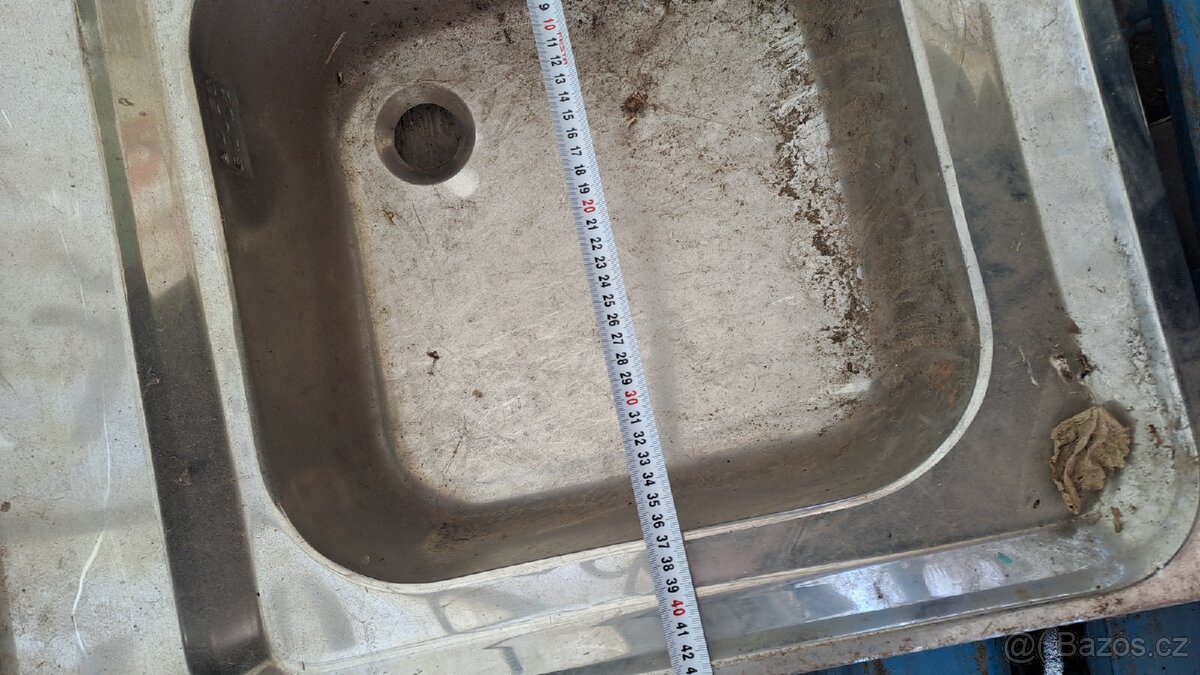 Prodam dvoj dřez nerez - 9