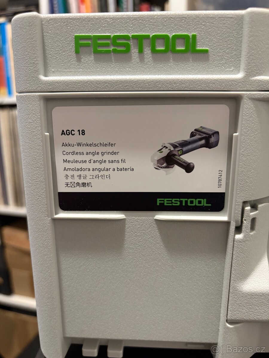 Festool AGC 18V-125 2x5,0Ah EBI-Plus (577700) - 9