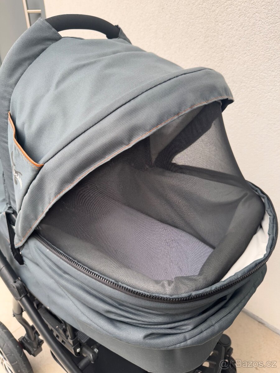 Kočárek Gesslein F4 Air+ v plné výbavě. - 9