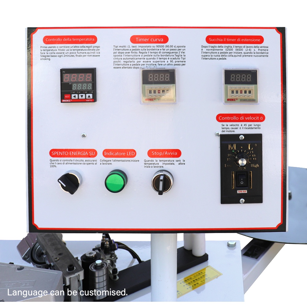 Olepovačka kulatých hran a různých rádiusů z lamino desek. . - 9