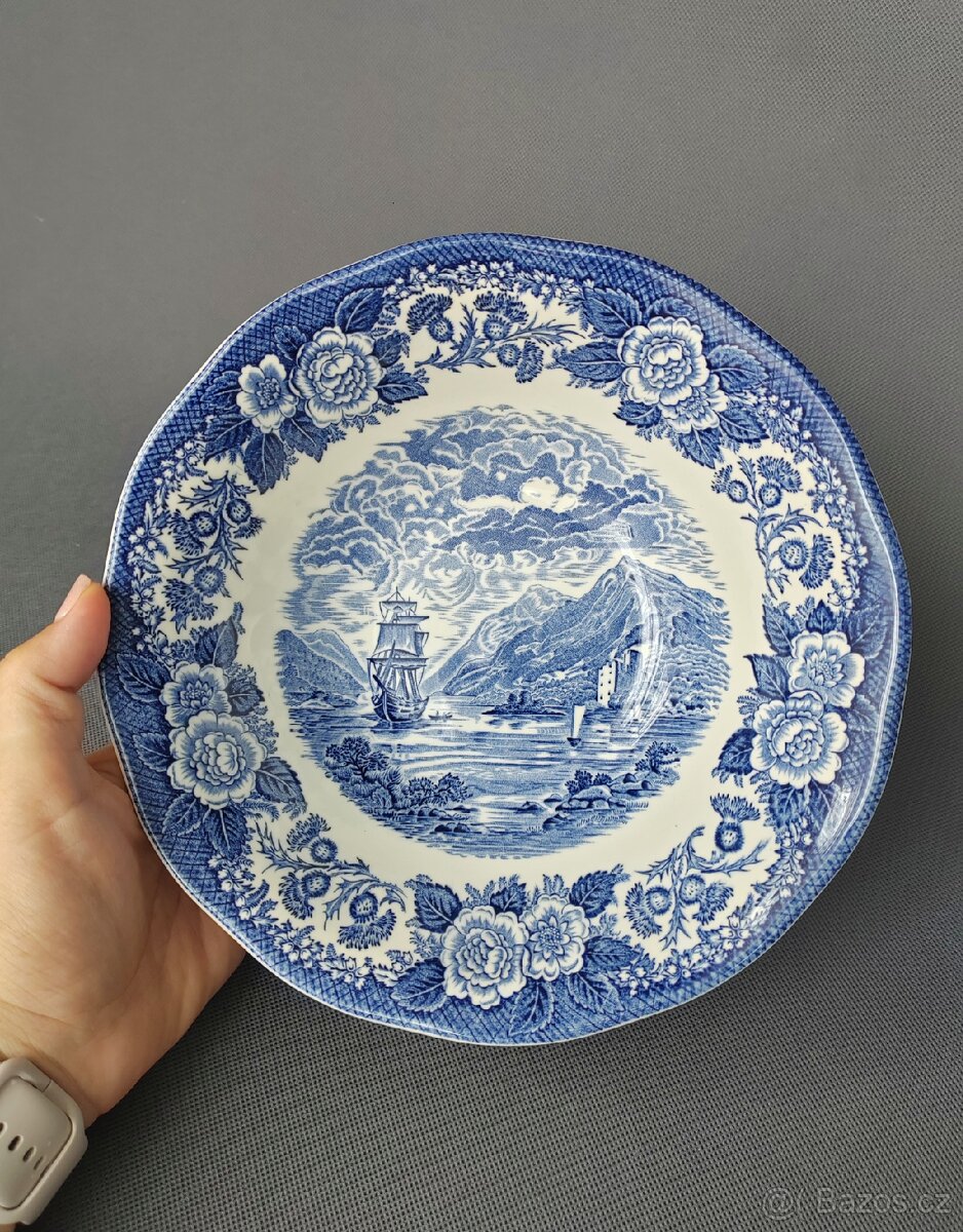 Krásná keramická jídelna sada od Enocha Wedgwood Anglie - 9