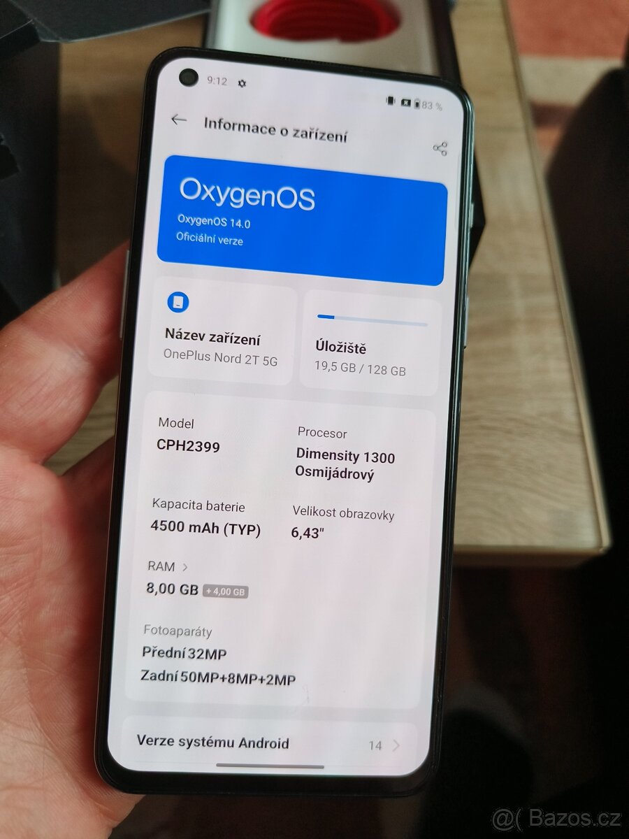 OnePlus Nord 2T 5G 128GB,TOP STAV - 9