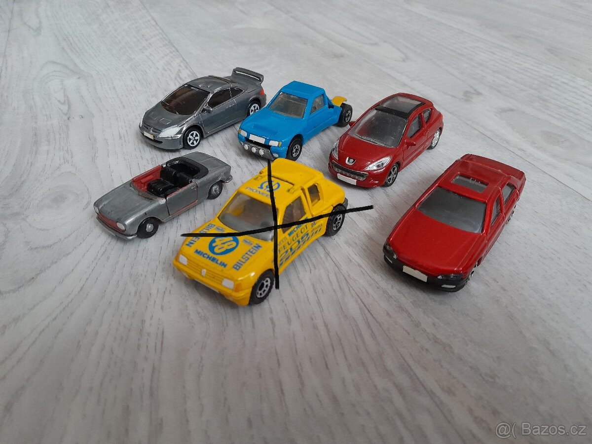 modely - autíčka Peugeot - 9