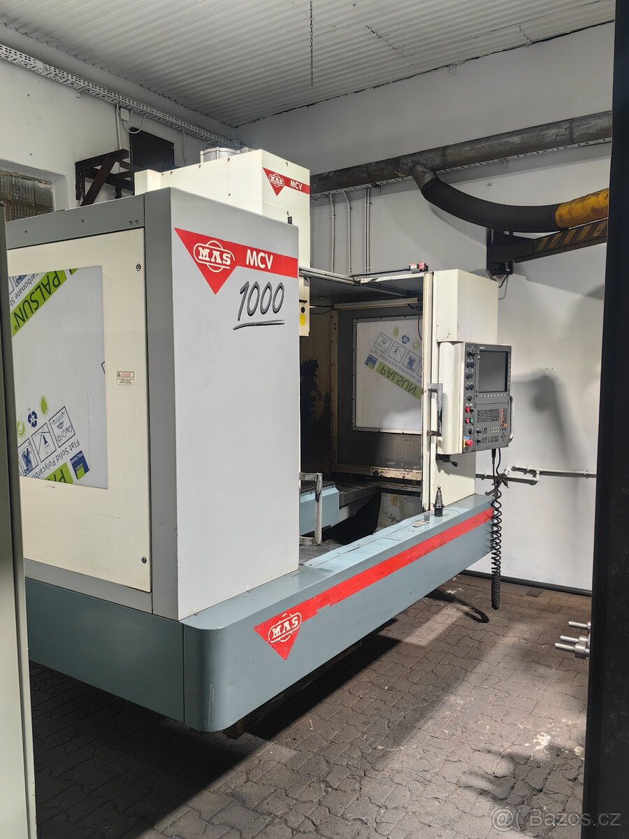 obráběcí Centrum MAS KOVOSVIT MCV1000 2002r - 9