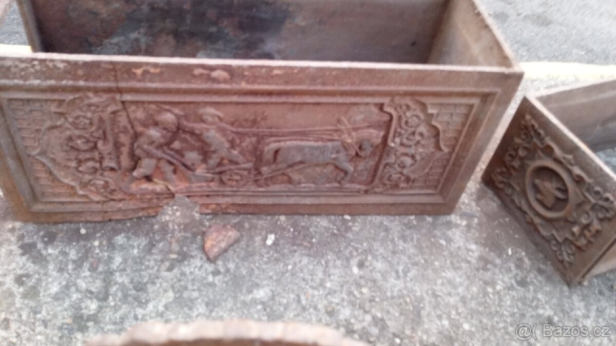 Litinové díly že starožitných kamen - 9