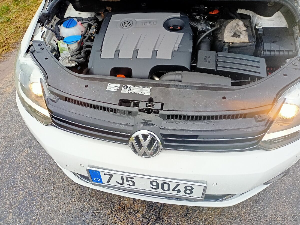 Vw golf plus 1,6 tdi ,DSG ,2013 - 9