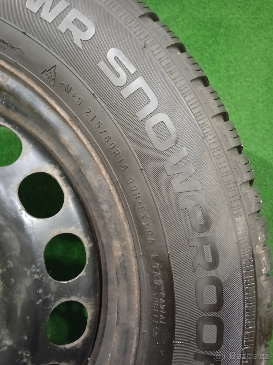 Zimni plech 215/60 r16 superb - 9