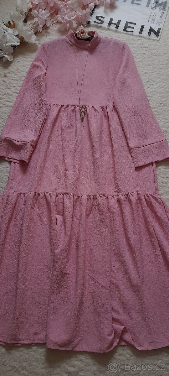 Shein volánové dlouhé šaty - NOVÉ - 9