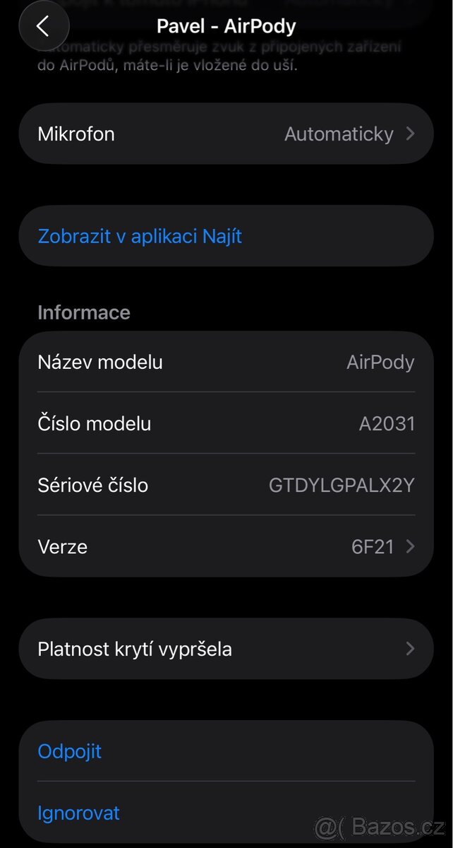 Apple AirPods 2. generace, s dokladem - 9
