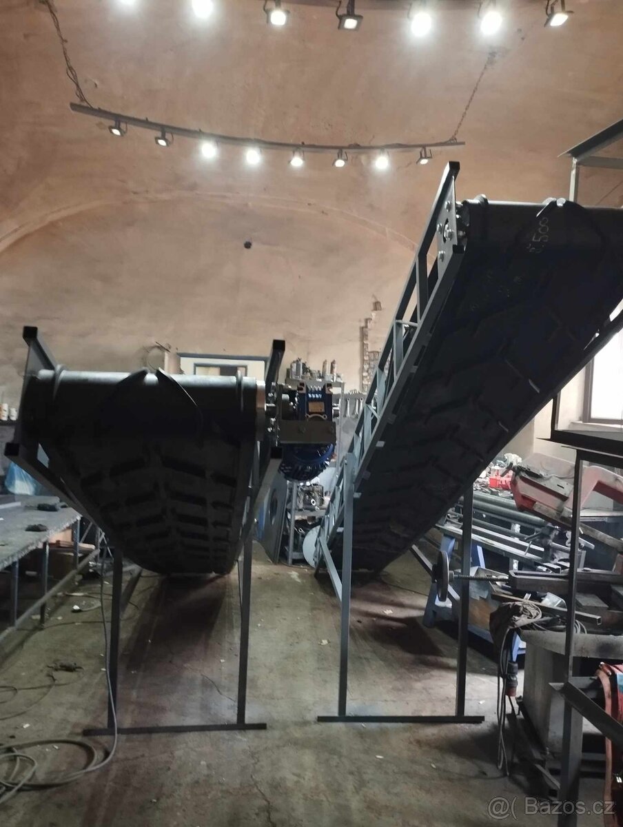 Pásový a šnekovy dopravnik - 9