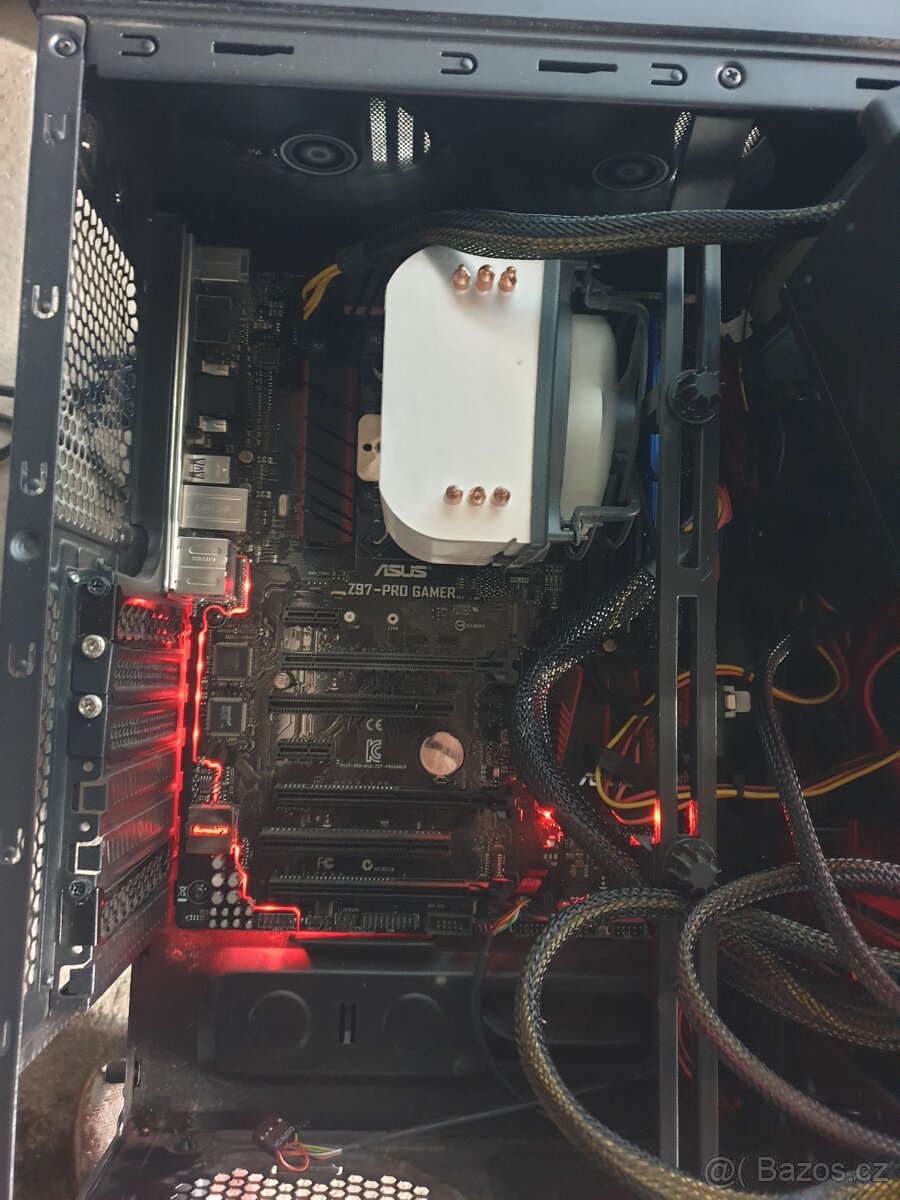 pc ASUS Z97-PRO GAMER+ ram 8gb + Intel Core i5-4460 - 9