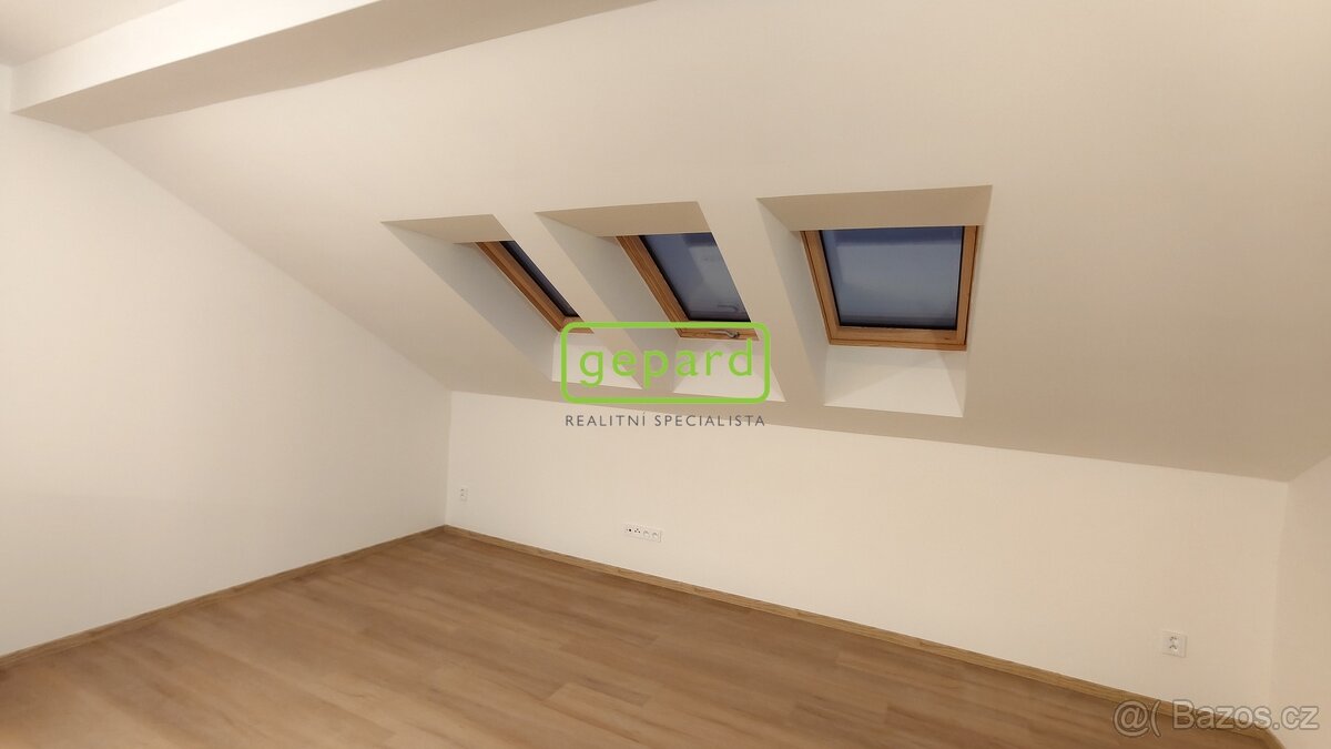 Pronájem podkrovního bytu 2+kk Brno, ulice Nopova - 9