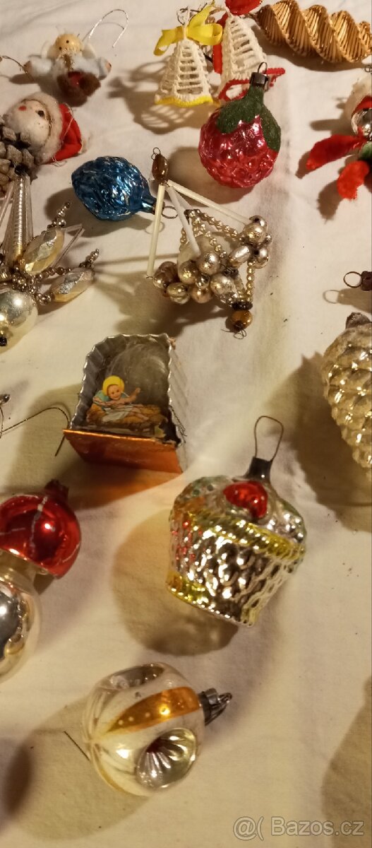 Retro vánoční ozdoby - 9