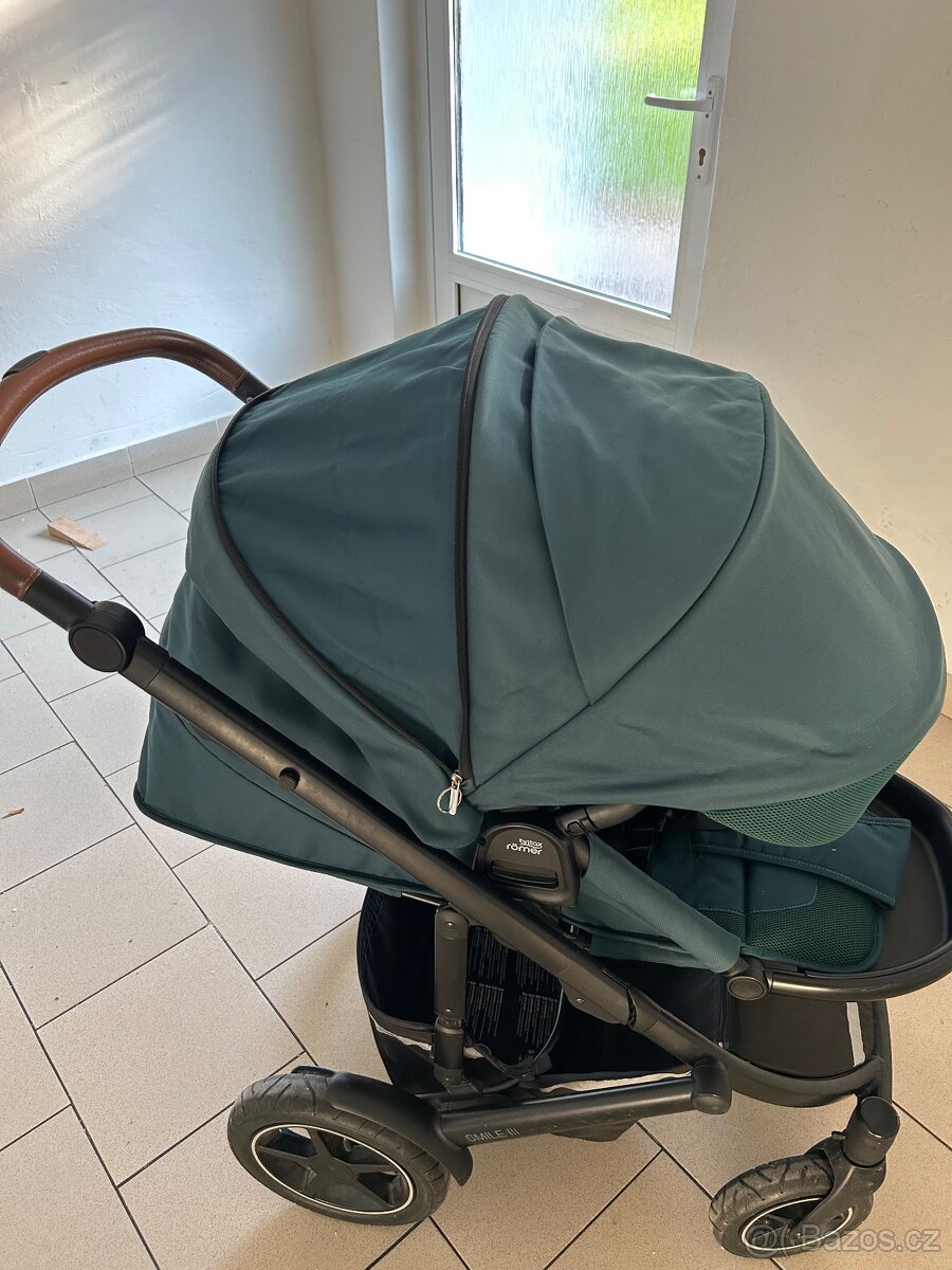 Britax romer smile 3 greenatlantik-vajicko, sportak, hluboky - 9