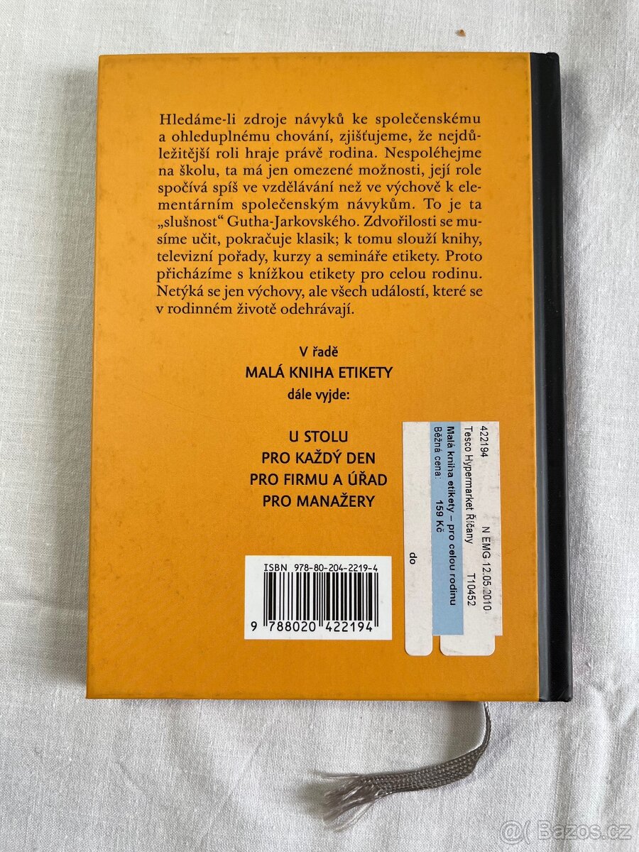 Malá kniha Etikety - Ladislav Špaček - 9