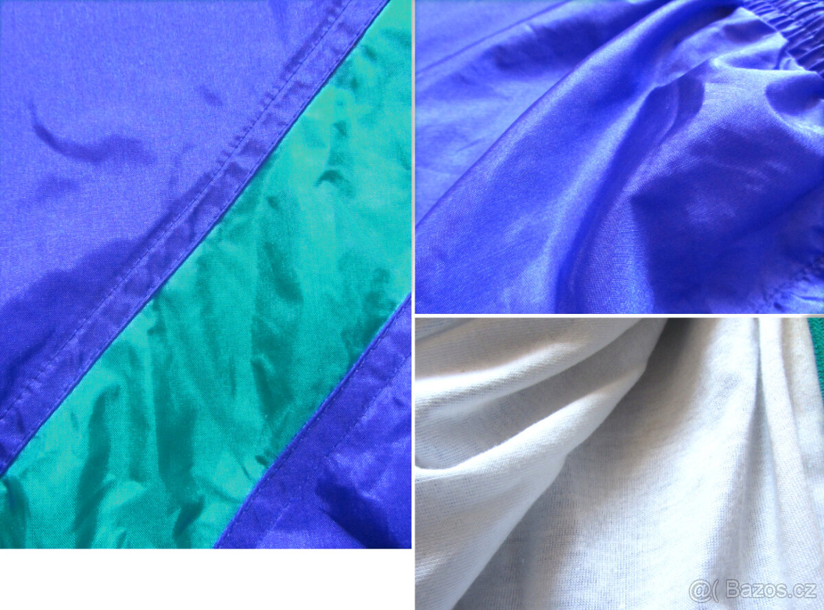 Vintage 90s pánské šusťákové kalhoty - 9