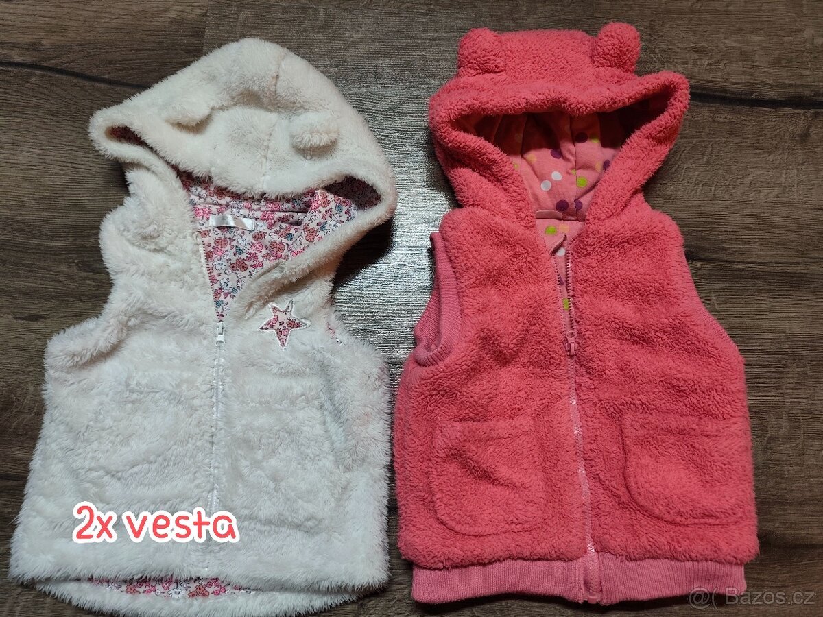 Velký balík oblečení pro holčičku 86 - 9