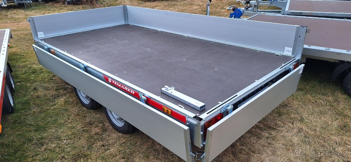 Přívěs TEMARED TRANSPORTER 3015/2 NOVÝ TOP - ALU - 9