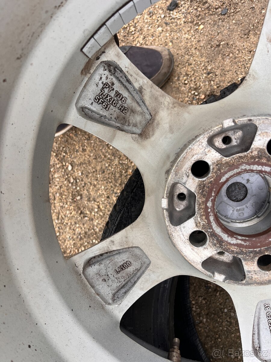 ALU KOLA 5X100,7JX16,SKODA,TOYOTA,SUBARU,VW,SEAT,AUDI - 9