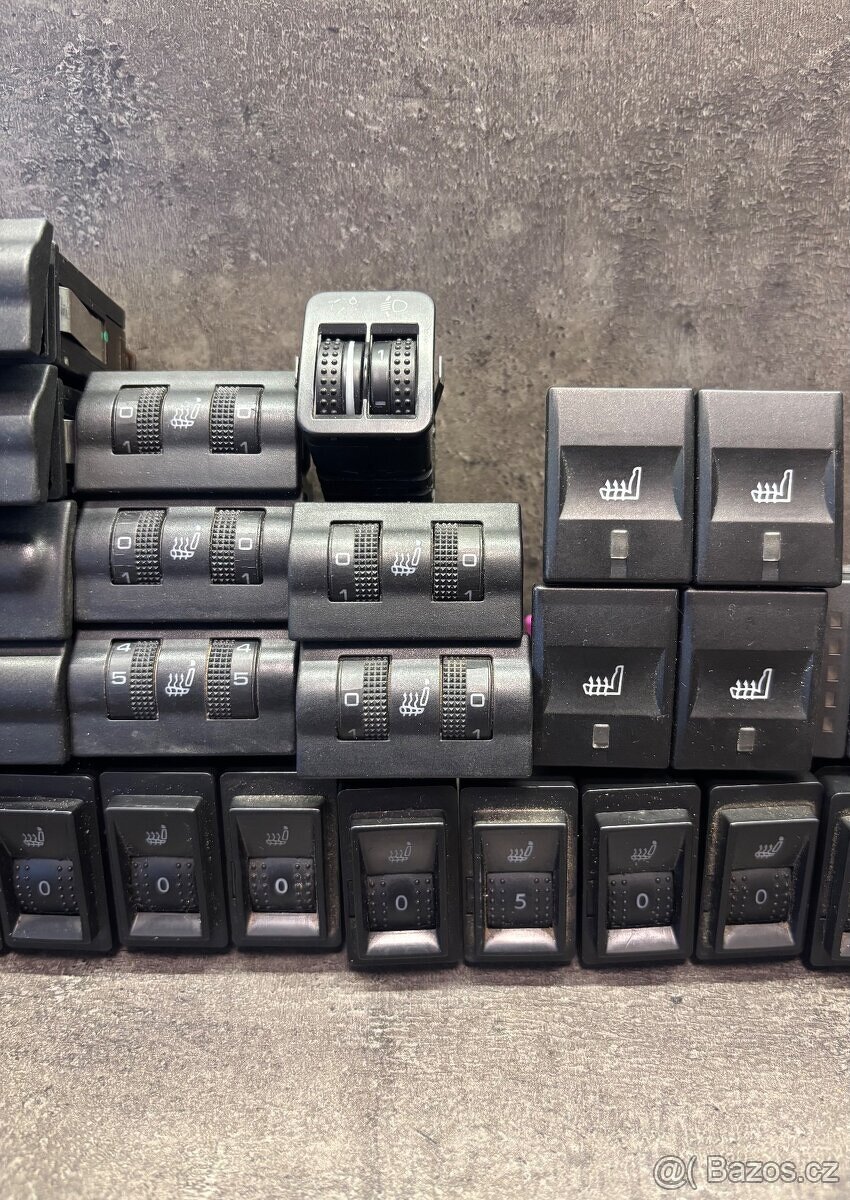 Ovladače výhřevu sedadel - 9