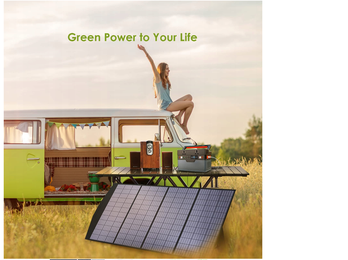 Přenosný fotovoltaický panel Allpowers AP-SP-033 200W - nový - 9