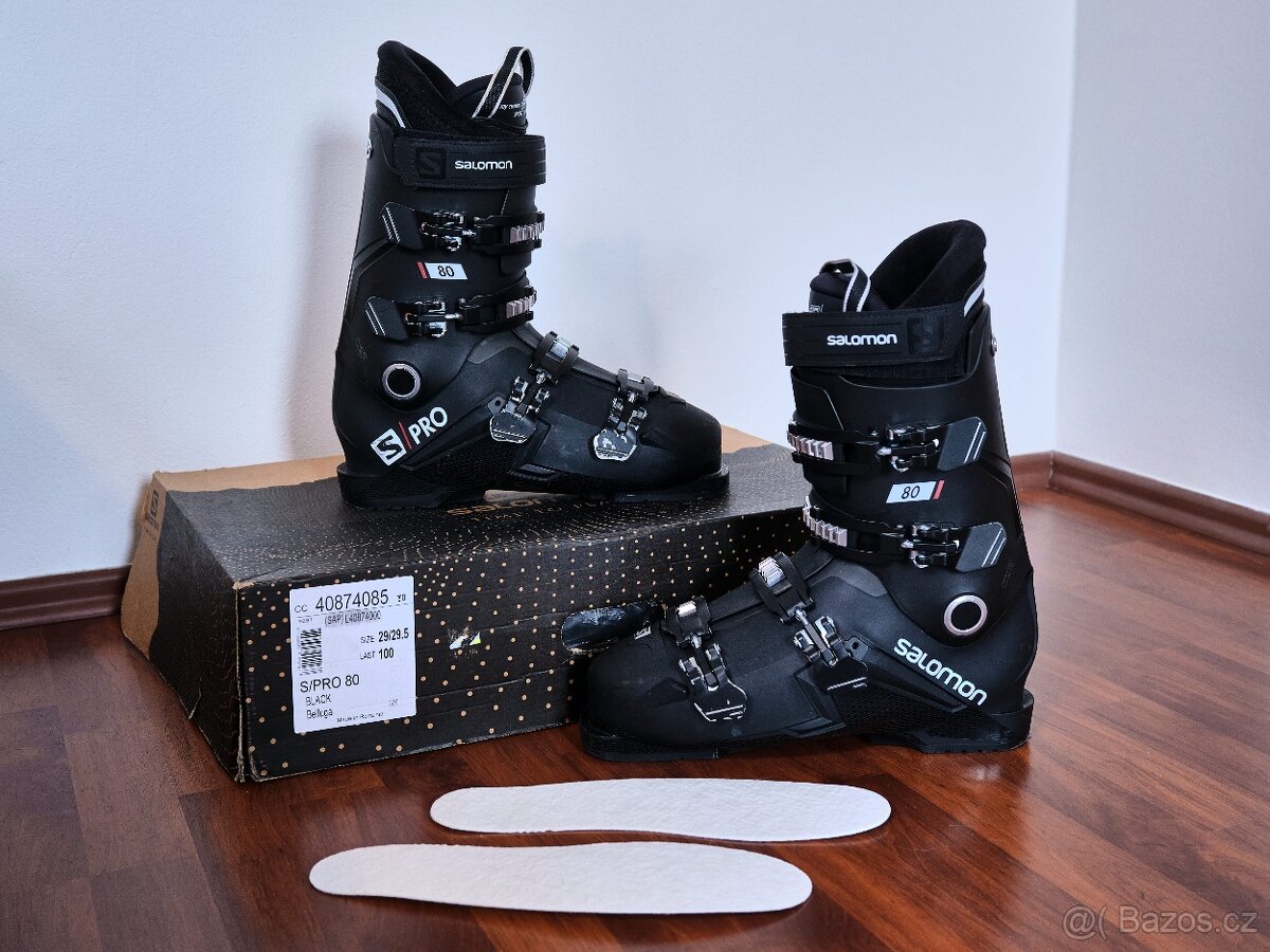 Lyžáky Salomon S/PRO 80, vel. 29/29,5, šíře 100 - 9