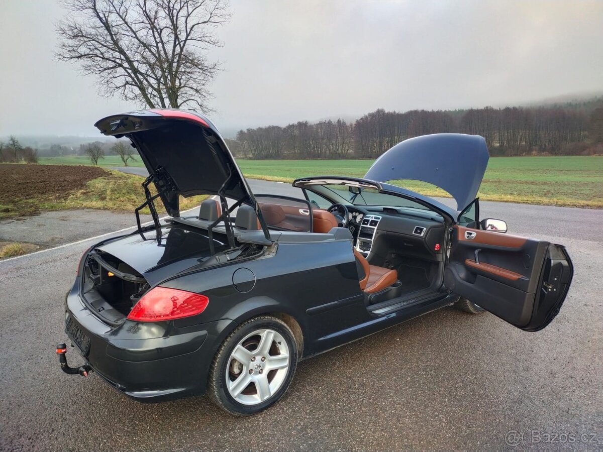 Peugeot 307cc 2.0 16v 103kw TOP, nová STK - 9