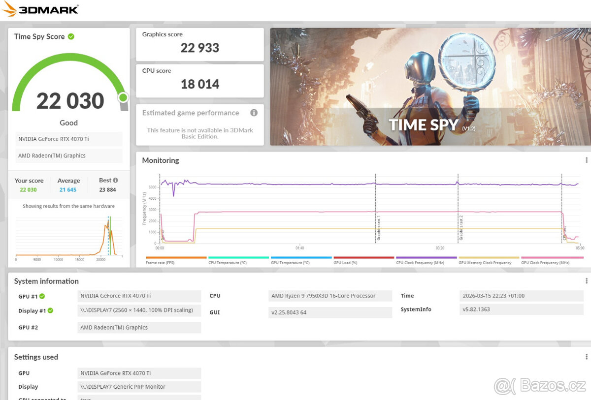 nVidia RTX 4070 Ti GIGABYTE AORUS MASTER 12GB - 9
