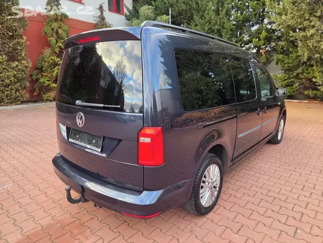 VW Caddy Maxi 2.0 TDI 110kW,7.Míst,Navi,Tažné,2015 - 9