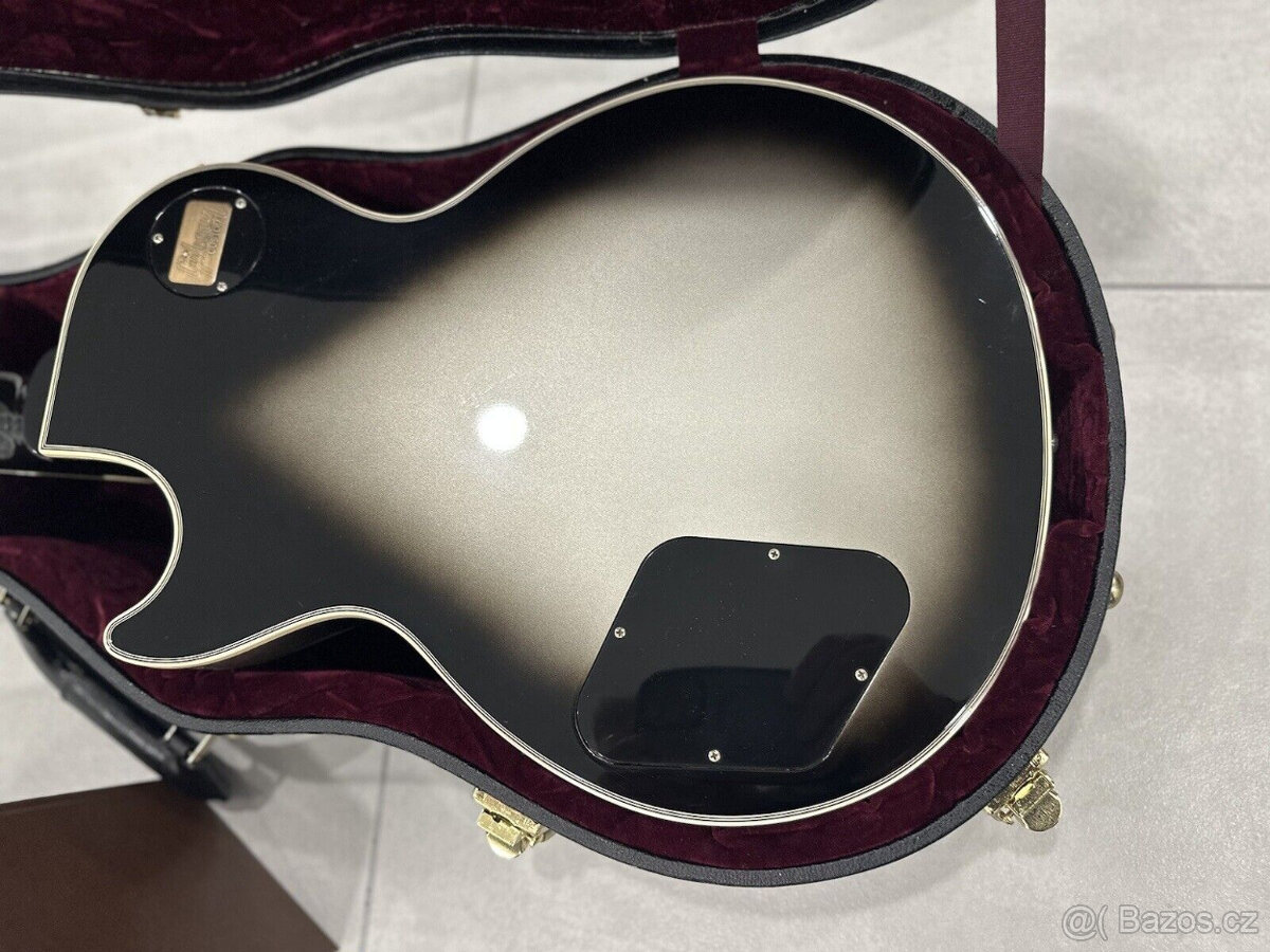 Gibson Les Paul Custom Silverburst z roku 2012 - 9