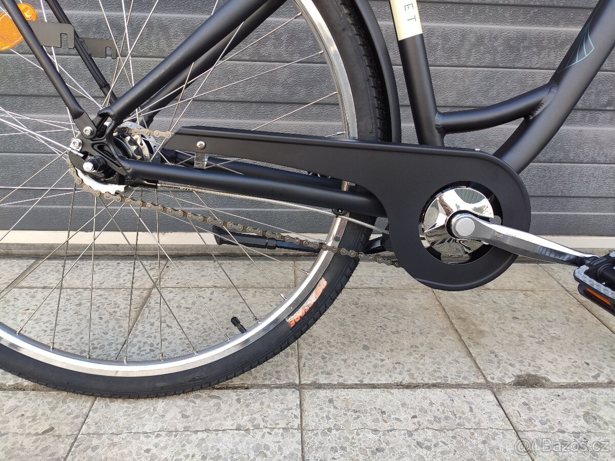 Nové stylové dámské městské kolo Romet Art Deco Lux 28“, 18 - 9