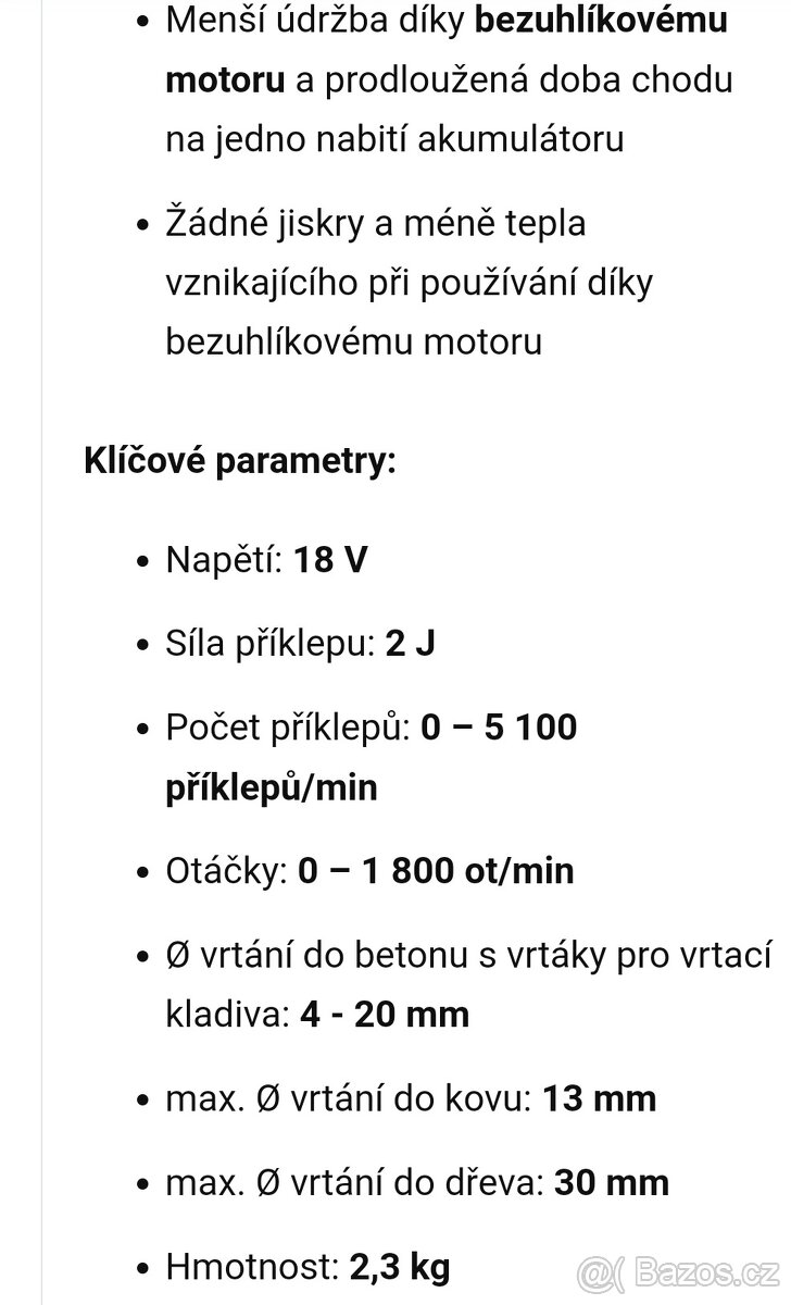 Set nářadí originál Bosch - 9