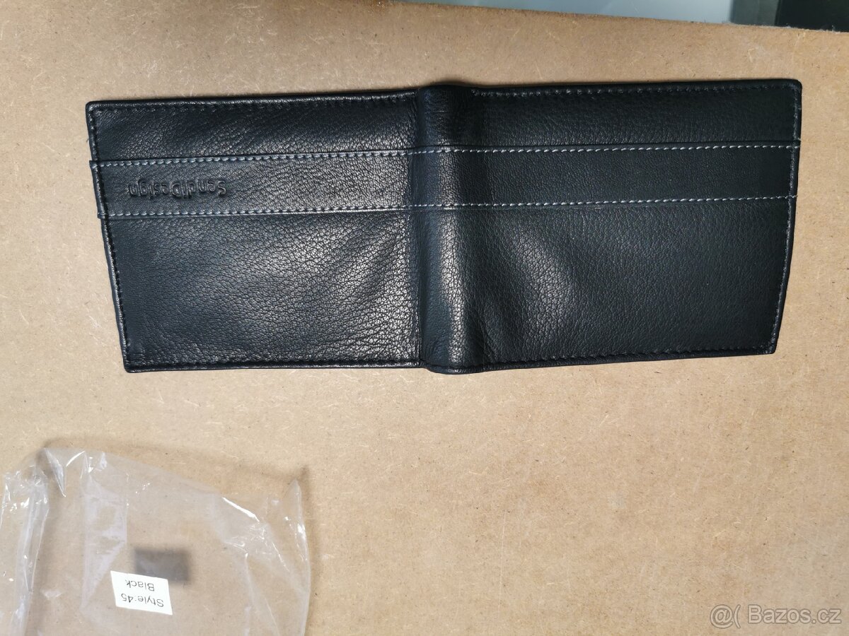 Kožená peněženka Sendi Design druhá jakost - 9