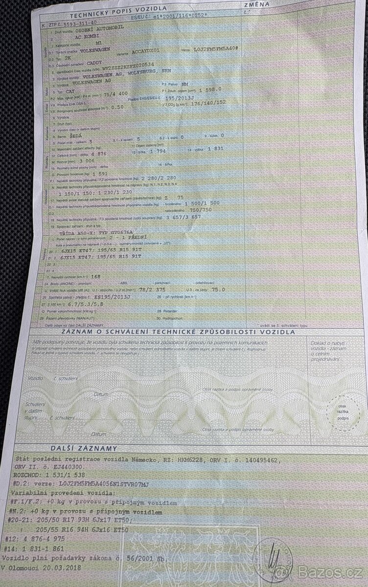 VW CADDY 1.6 MAXI - 9