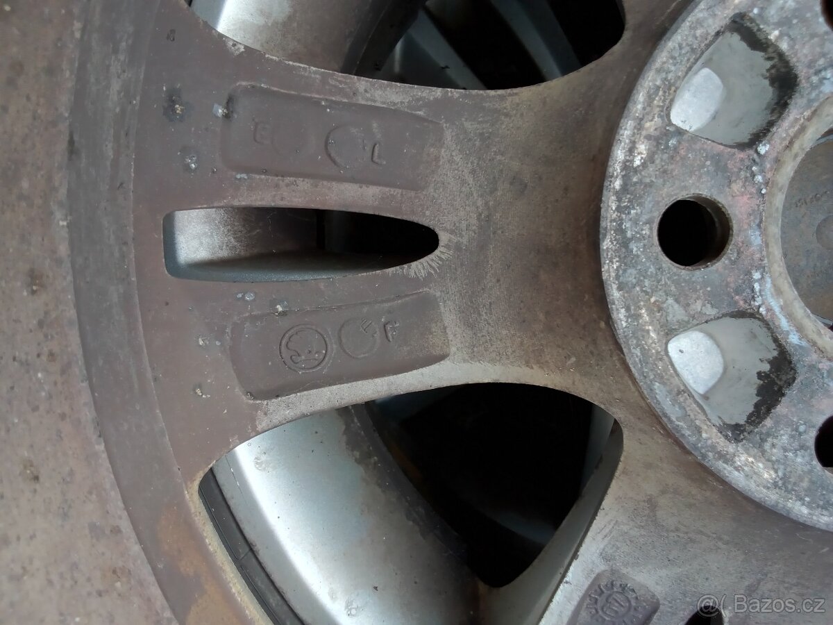 ALU kola škoda rapid r16 - 9