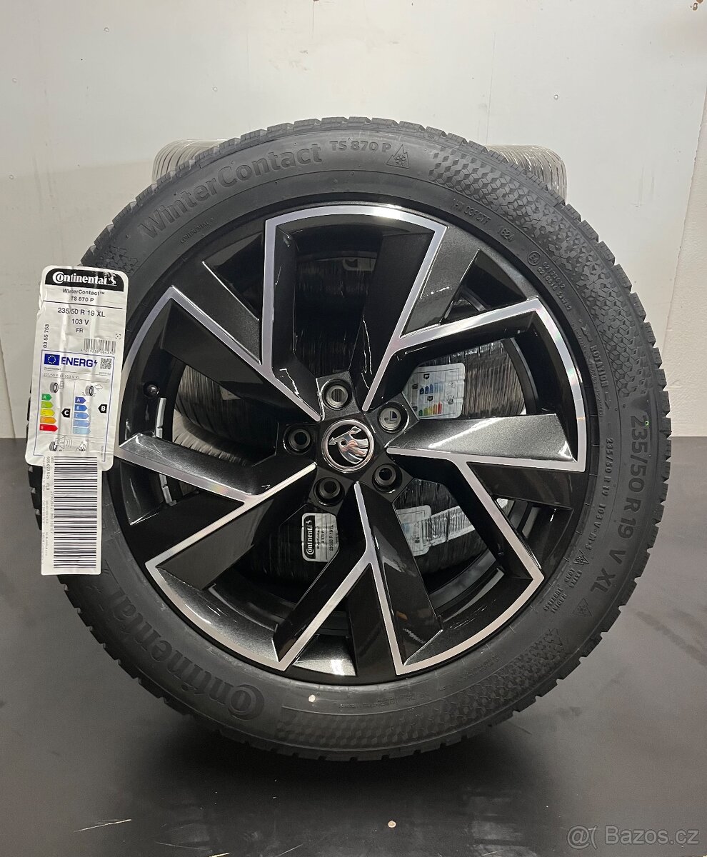 Kodiaq R19 Nová originální zimní sada - 9