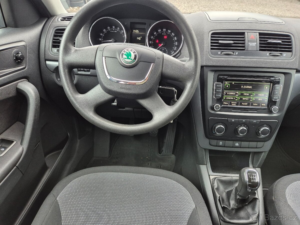 Škoda Yeti 2.0TDi,81KW,4x4,MANUÁL,1.MAJITEL,ČR,R.V.2011 - 9