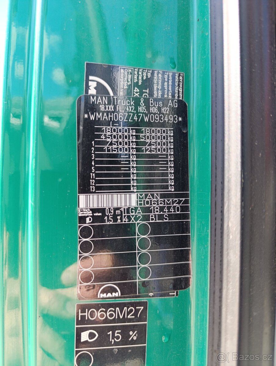MAN TGA 18.440 - 9