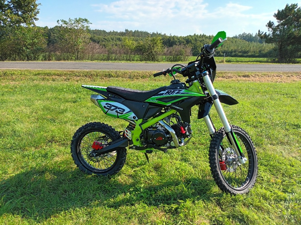 Pitbike By Apollo THUNDER 140cc 19/16 E-Start Zelená - 9
