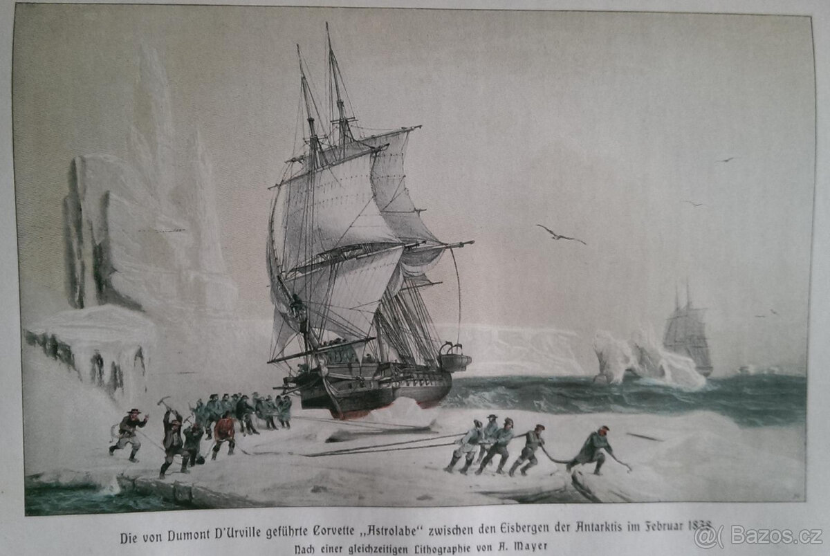 Weltall und Menschheit, komplet 5 dílů v kůži z r. 1900 - 9