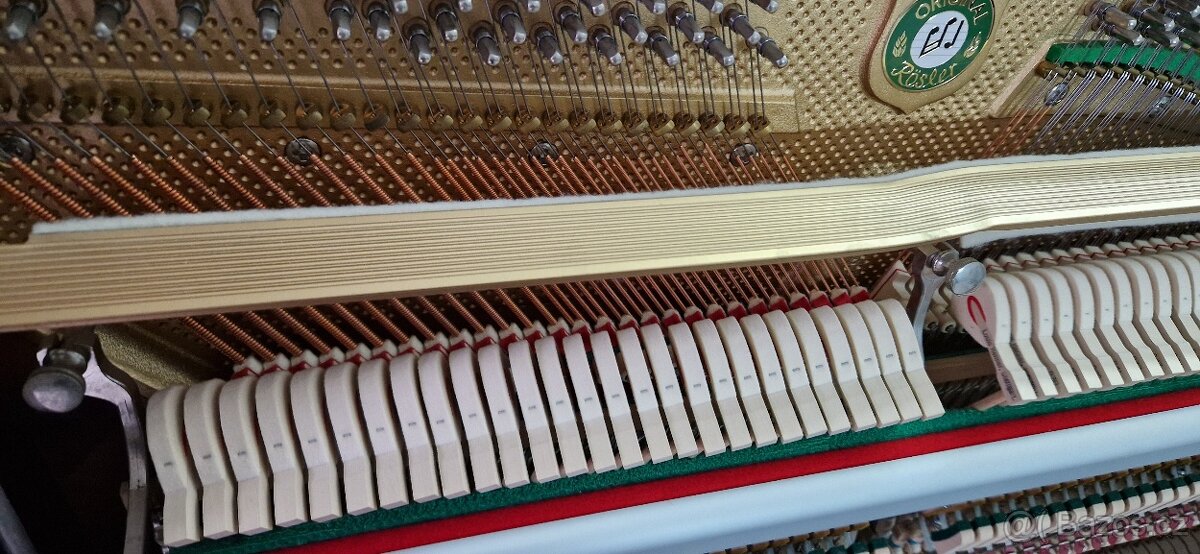 Piano Rösler 126 - Petrof - Renner r. v. 2003 - 9