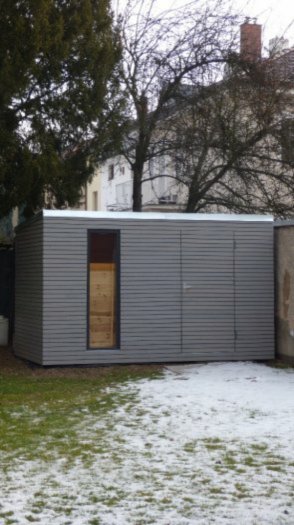 Zahradní domek posuvné dveře - 9