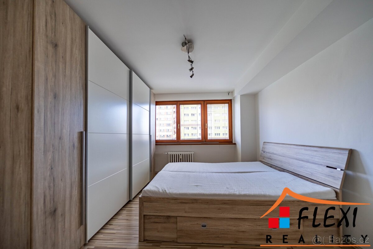 Pronájem částečné zařízeného bytu 2+kk s balkónem, 56,20 m², - 9