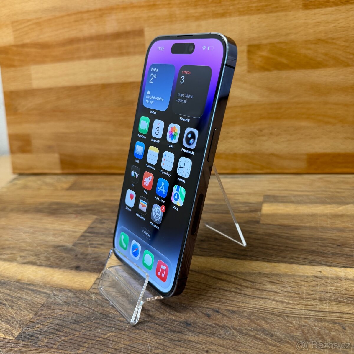 IPhone 14 Pro 128GB, fialový, eSIm (rok záruka) - 9